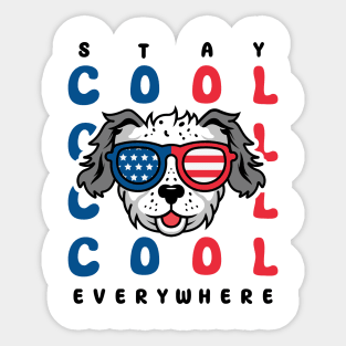 Stay Cool Everywhere Sticker